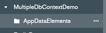 MongoDb Compass showing the AppDataElements table